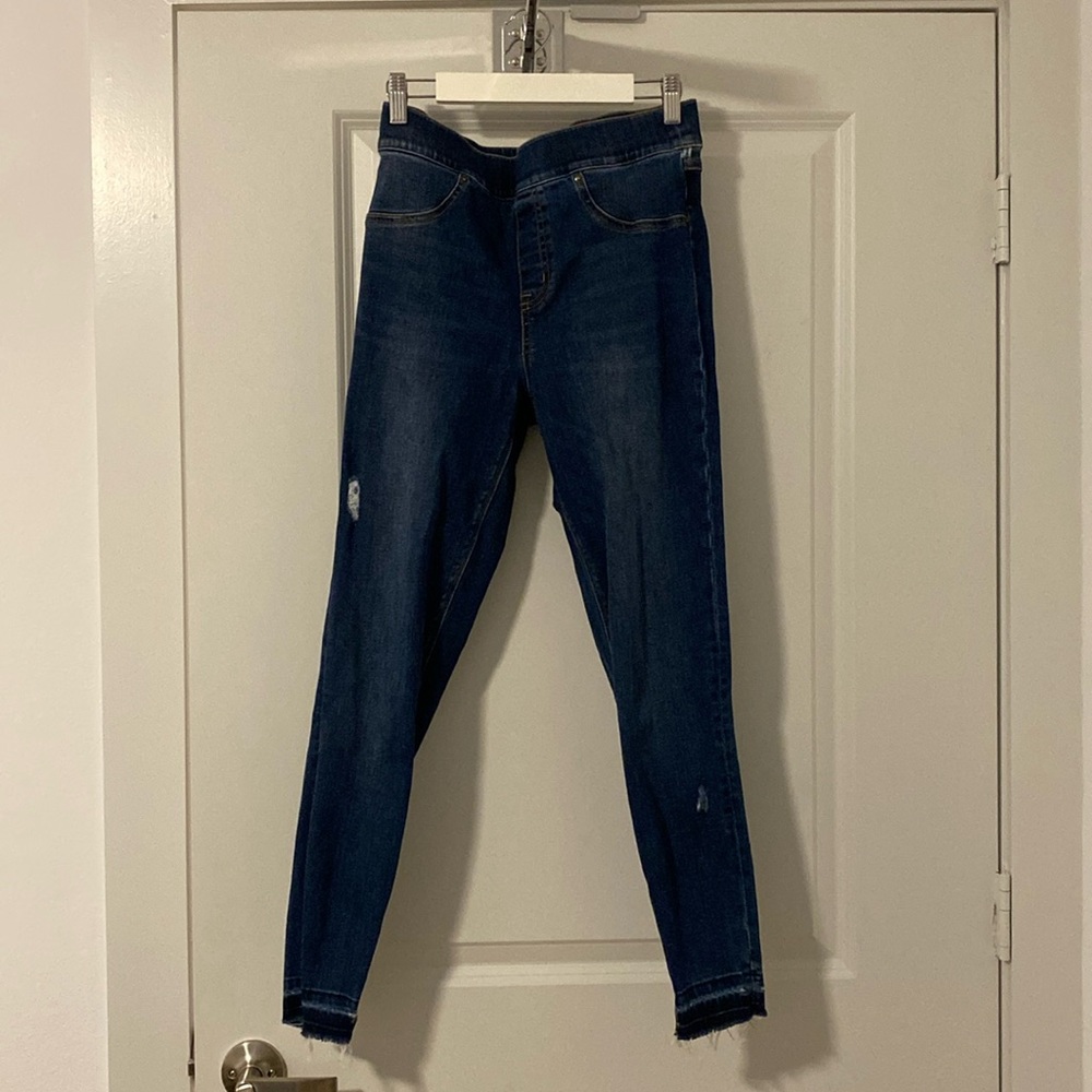 Spanx Distressed Jeggings